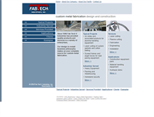 Tablet Screenshot of fabtechind.com